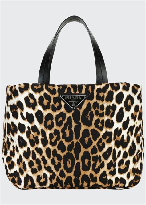 prada animal print tote|prada denim tote.